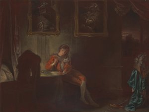 The Seven Ages of Man: The Lover, As You Like It, II, vii by Robert Smirke